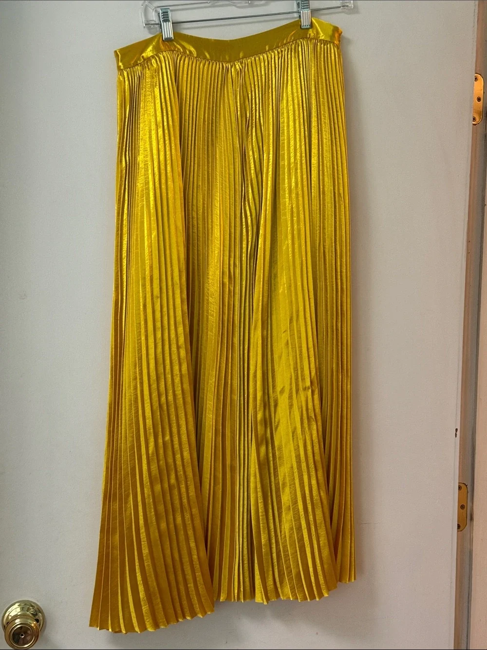 Ulla Johnson Rami Sunsprite Pleated Midi Skirt